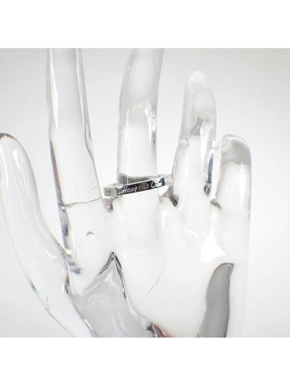 Tiffany & Co 925 Notes Narrow Ring - Picture 6 of 12
